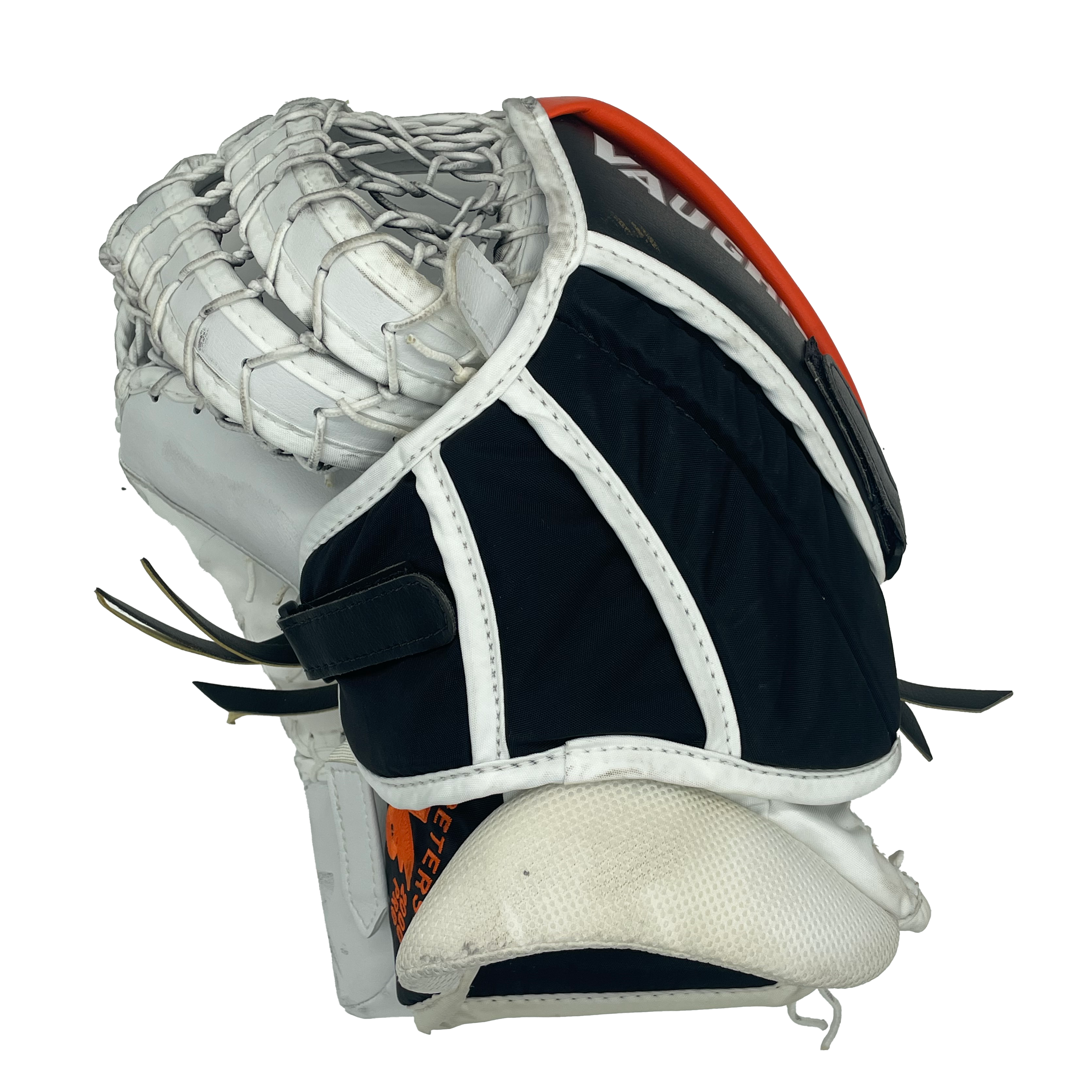 Vaughn V6 2000 Pro - Gant de gardien droitier d'occasion (blanc/noir/orange)
